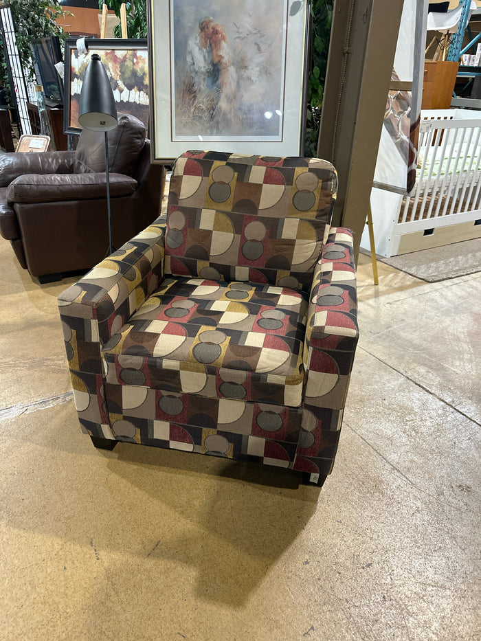 Canadian Made Fabric Accent Chair