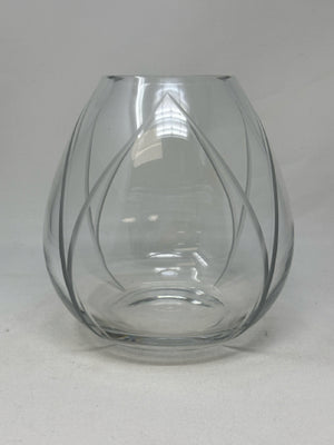 Round Crystal Vase