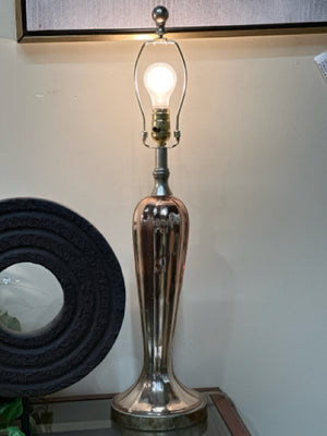 Rose Gold Base Table Lamp (No Shade)