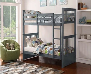 IF 121-G Single/Single Bunk Bed Grey [NEW]