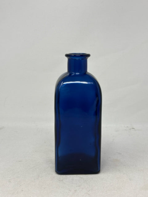 Decorative Cobalt Blue Glass Bottle/Vase
