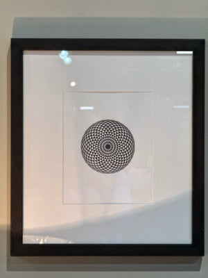 Brown Woodgrain Framed Wall Art