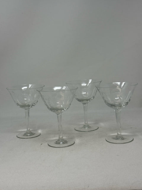 Set of 3  Cornflower Glasses