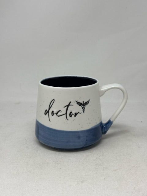 Sheffield Home Blue/White Doctor Pottery Mug