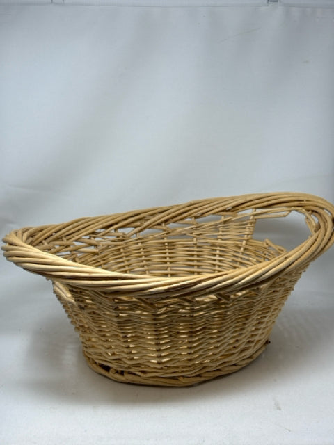Oval Wicker Basket