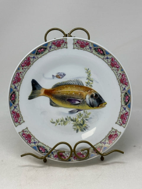 Richard Ginori Italy Porcelain Collector Plate (Fish)