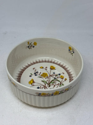 Spode Imperial Stone China Cookware "Buttercup" Pattern Casserole Dish