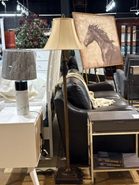 Bronze Metal Floor Lamp