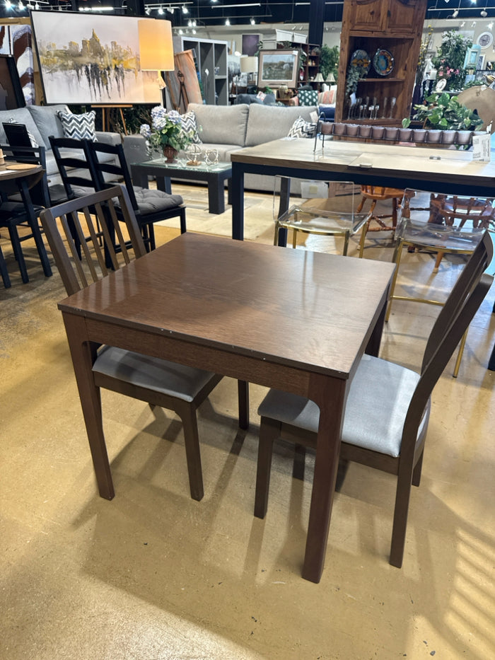 3 Piece Dinette Set With Leaf