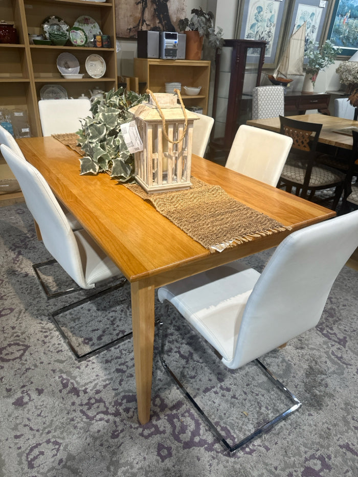 Solid Oak Dining Table