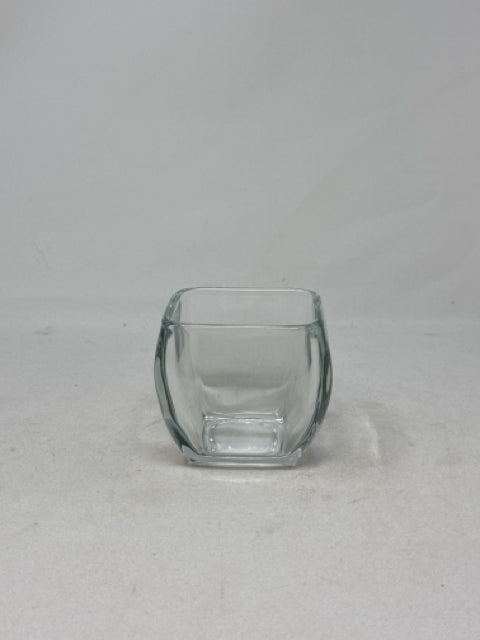Small Square Glass Vase
