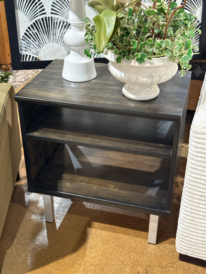 Wood End Table