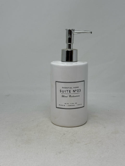 Zara Home White Ceramic Soap Dispenser [MHF]