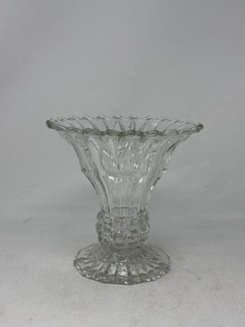 Crystal Flared Vase