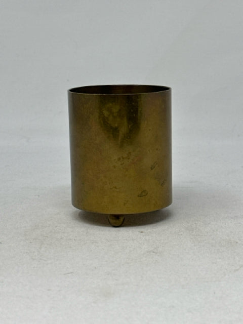 3" Brass Candle Holder by Coleseth Made in Norway