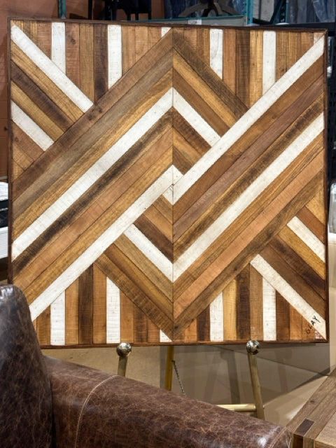 Square Renwil Wooden Panel Wall Art [MHF]