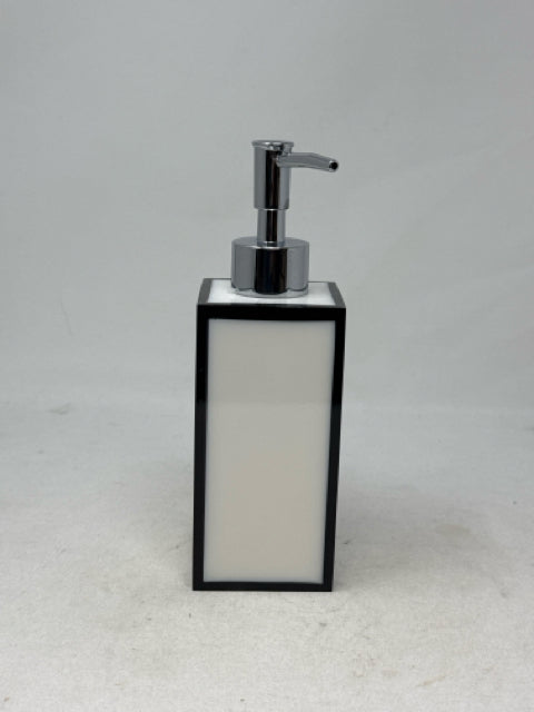 Simons White with Black Outline Soap Dispenser [MHF]