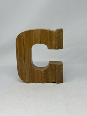 Decorative Wooden C [MHF]