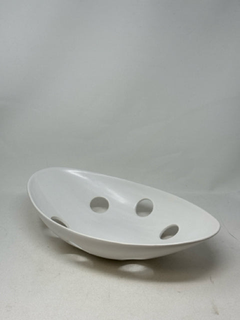 Oval Ceramic Bowl