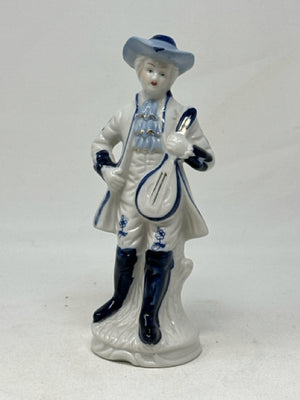 Blue & White Porcelain Figurine
