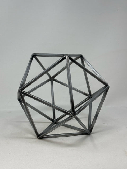 Polygon Decor Sculpture Pewter [MHF]