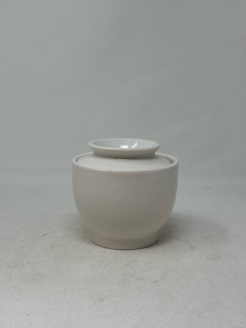 White French Butter Crock