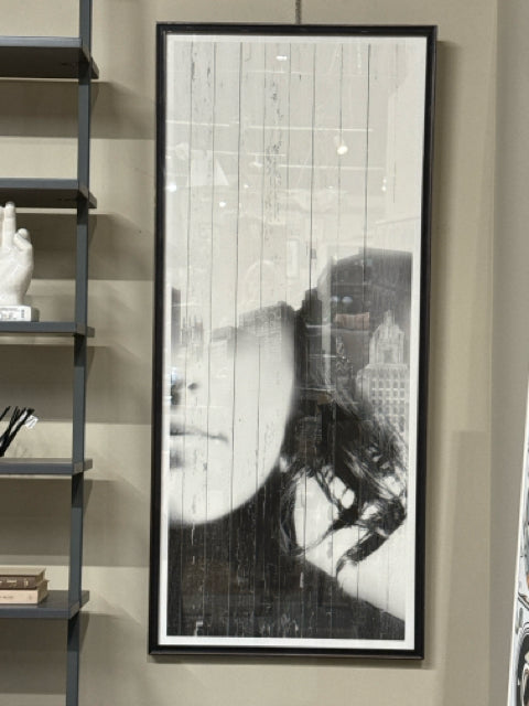 Black Framed Urban Dreams Wall Art [MHF]