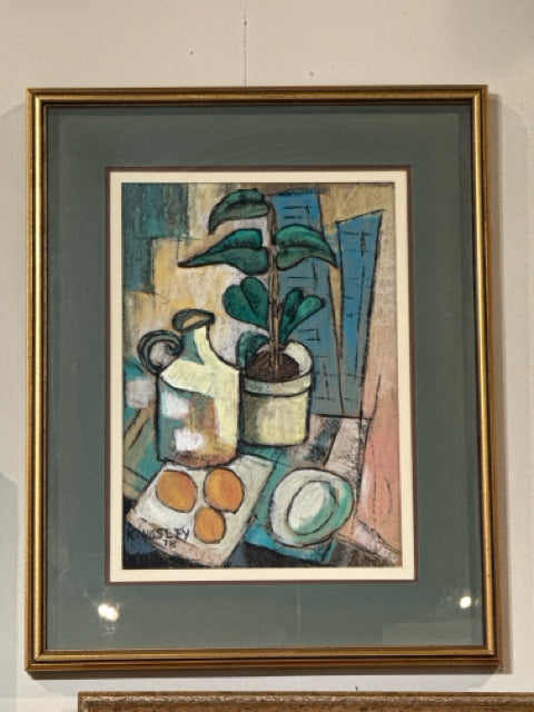 Gold Framed Still Life Painting