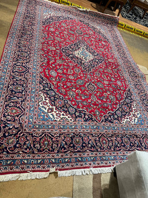 12' x 8' Hand Knotted Wool Rug