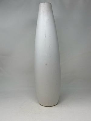 Tall West Elm White Ceramic Vase [MHF]