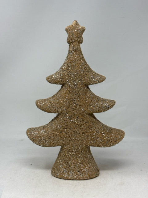 Ceramic Sparkle Xmas Tree Table Decor