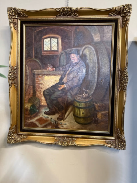 Painting by Hansjorg Larsen