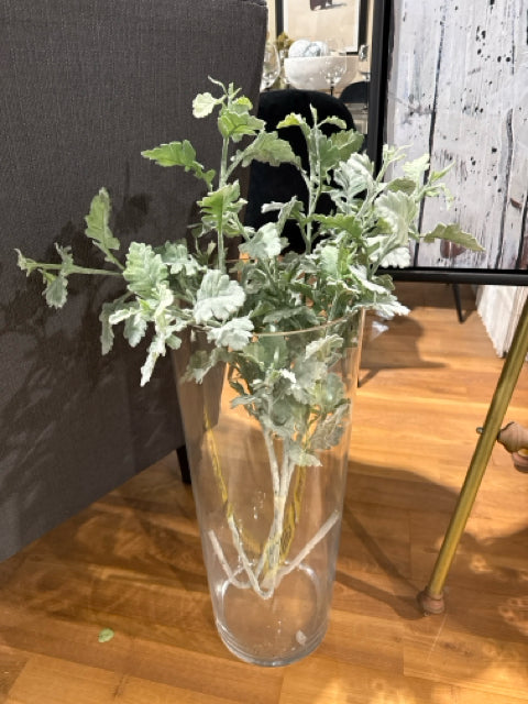 3 Artificial Green Leaf Branches