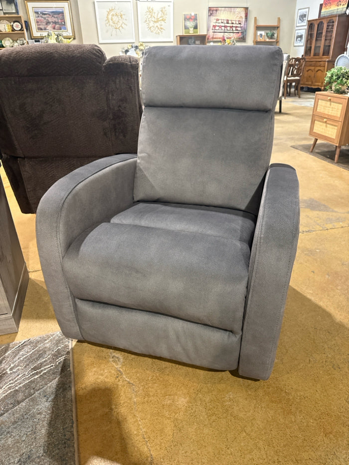 IF-6336 Charcoal SW/Glider Recliner Chair [NEW]