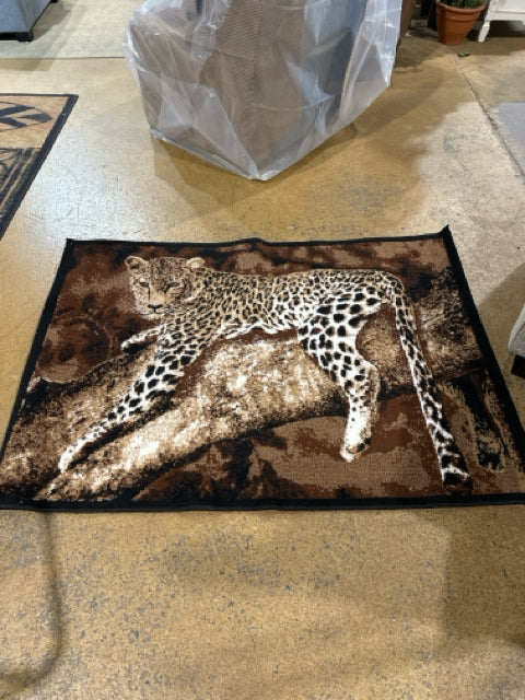 Out of Africa Leopard Area Rug