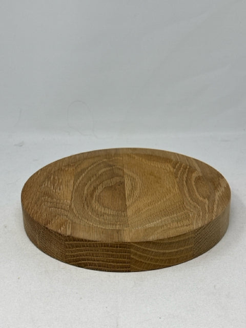 Round Wooden Bowl