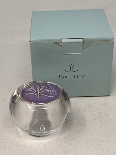 Partylite Icy Tealight Holder/Snuffer