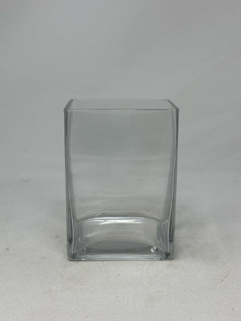 Rectangular Glass Vase