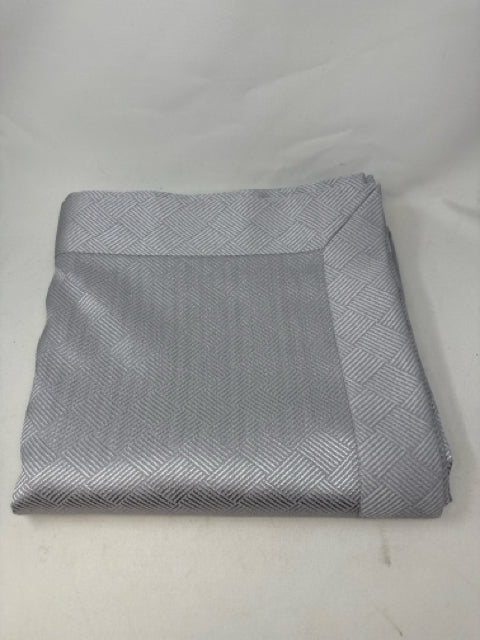 Rectangular Silver/Grey Tablecloth
