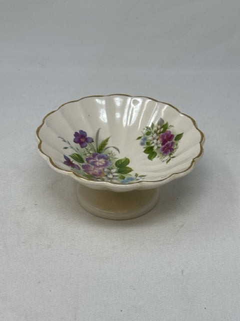 Sadler Floral Pedestal Bowl