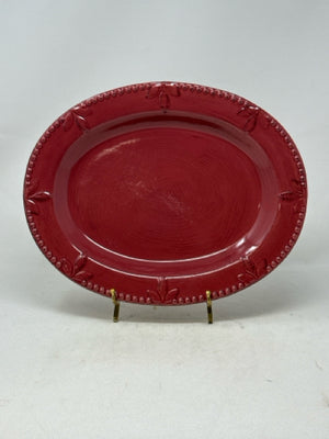 Red Signature Debby Segura Sorrento Serving Plate