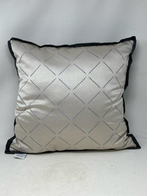 Decorative Martha Stewart Grey & White Pillow