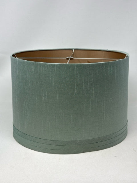 Soft Green Silk Lamp Shade