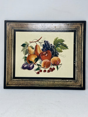 Vintage Turner Fruit Picture Wall Decor