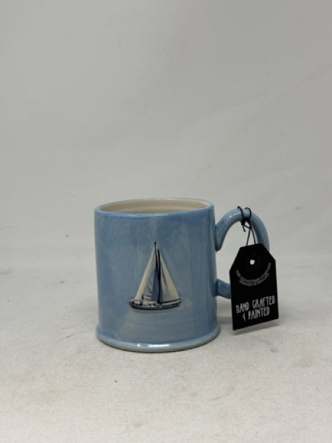 The Old Pottery Company Sailboat Mug
