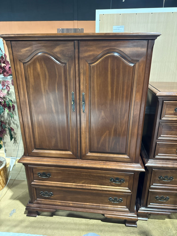 Gibbard Solid Wood 2 Drawer 2 Door Armoire