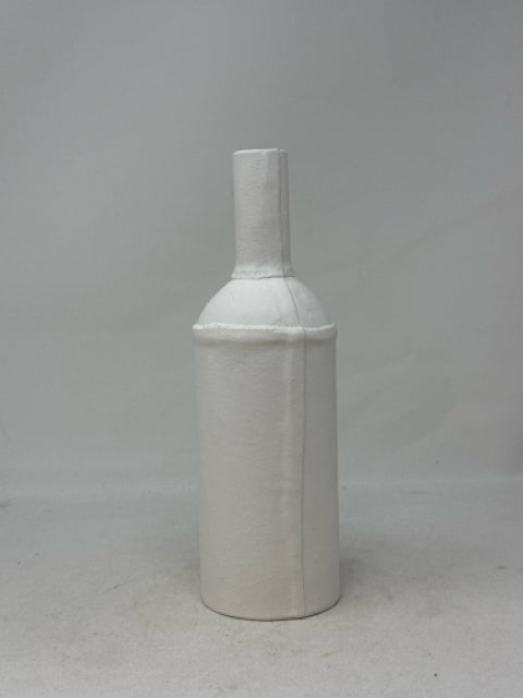 CB2 White Bottle Vase [MHF]