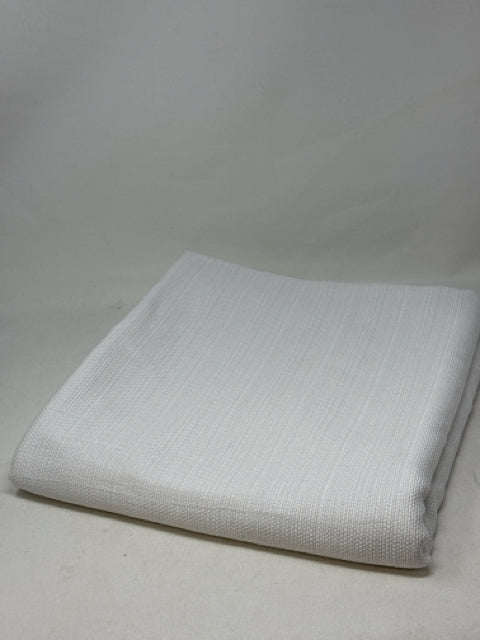 Rectangular White Tablecloth