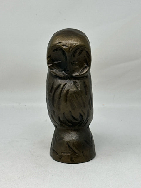 Cast Metal Owl Brass [MHF]