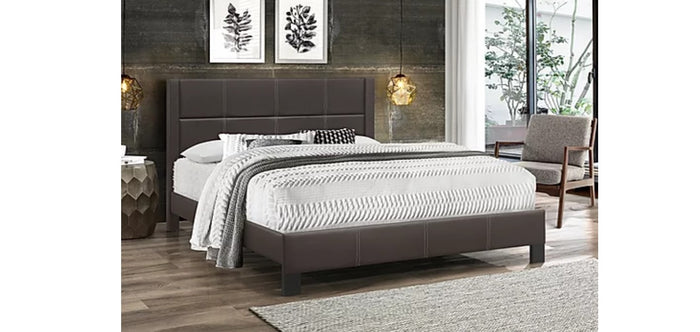 IF 5352 Brown Platform Bed [NEW]